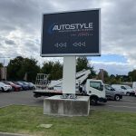 Panneau publicitaire grand format 4x3